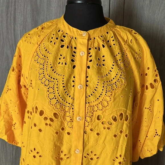 Anthropologie  Tallulah Eyelet dress - Picture 3 of 16